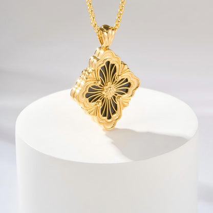 [OAKJURI Jewelry JEWELRY] OPERA TULLE ENAMEL NECKLACE