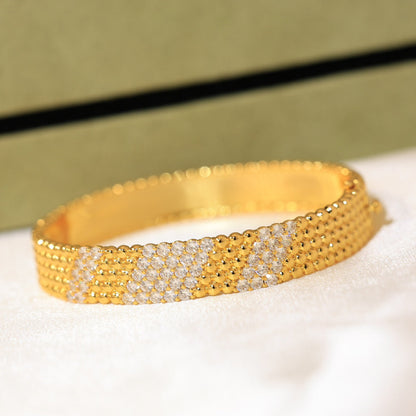 [OAKJURI Jewelry]  FIVE-ROW DIAMOND BRACELET