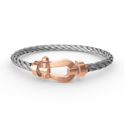 [OAKJURI Jewelry]FORCE LARGE HORSESHOE NO DIAMOND BRACELET ROSE GOLD