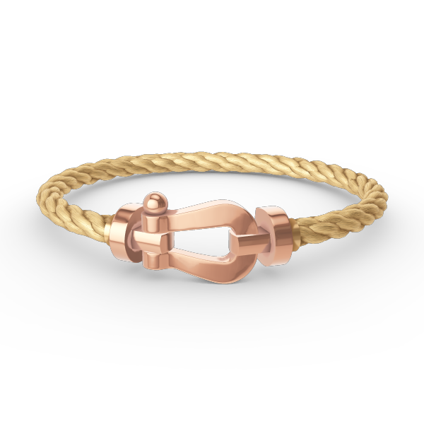 [OAKJURI Jewelry]FORCE LARGE HORSESHOE NO DIAMOND BRACELET ROSE GOLD