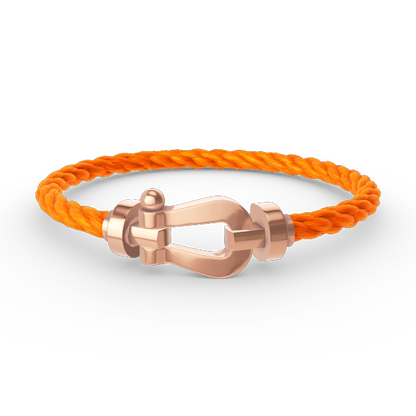[OAKJURI Jewelry]FORCE LARGE HORSESHOE NO DIAMOND BRACELET ROSE GOLD