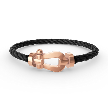 [OAKJURI Jewelry]FORCE LARGE HORSESHOE NO DIAMOND BRACELET ROSE GOLD