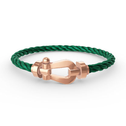 [OAKJURI Jewelry]FORCE LARGE HORSESHOE NO DIAMOND BRACELET ROSE GOLD