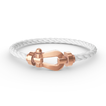 [OAKJURI Jewelry]FORCE LARGE HORSESHOE NO DIAMOND BRACELET ROSE GOLD