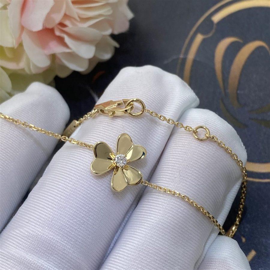 [OAKJURI Jewelry]FRIVOLE GOLD FLOWER BRACELET