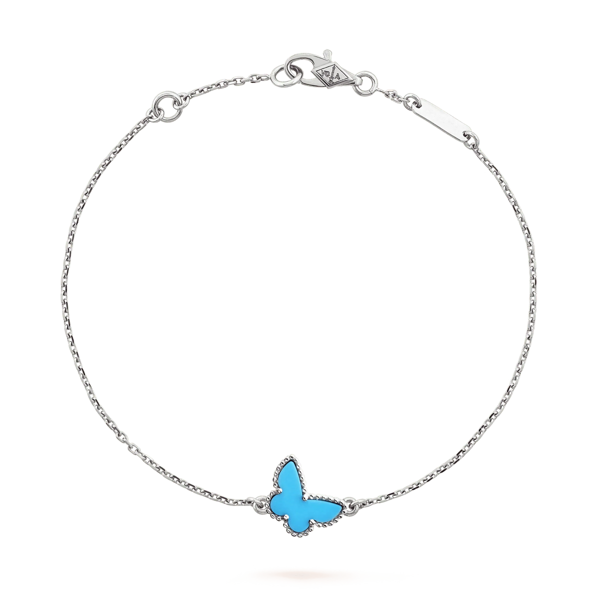 [OAKJURI Jewelry]BUTTERFLY TURQUOISE BUTTERFLY BRACELET SILVER