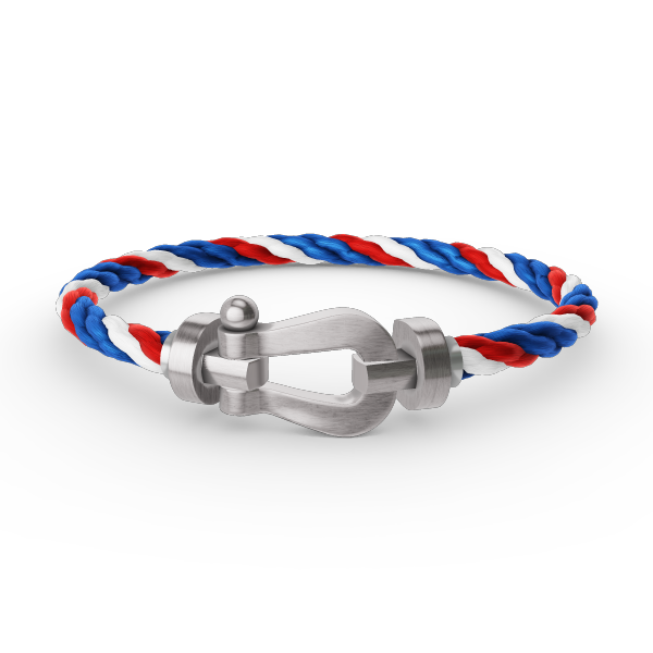[OAKJURI Jewelry]FORCE LARGE HORSESHOE NO DIAMOND BRACELET SILVER