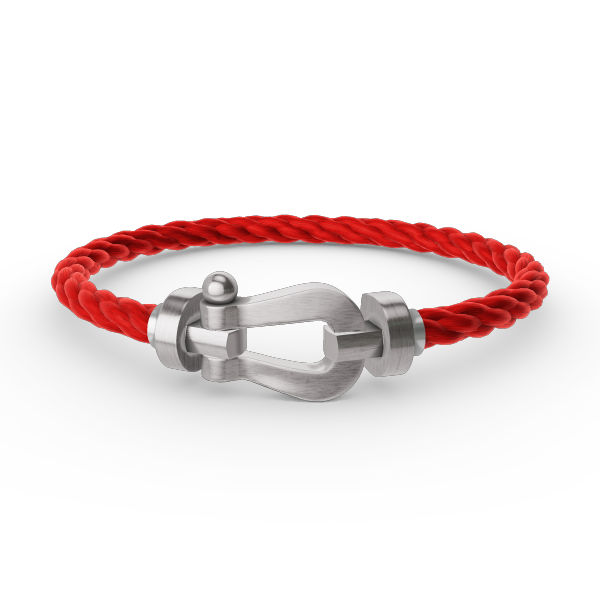 [OAKJURI Jewelry]FORCE LARGE HORSESHOE NO DIAMOND BRACELET SILVER